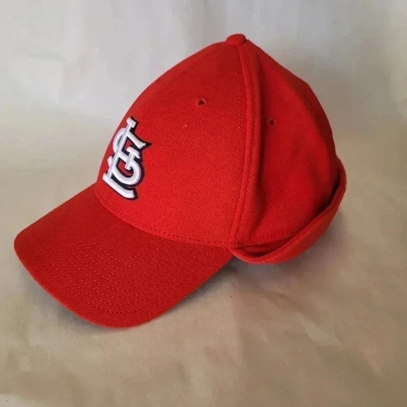 Vintage LST St. Louis Cardinals Mens Baseball Cap Red Adjustable Team MLB - Picture 1 of 12